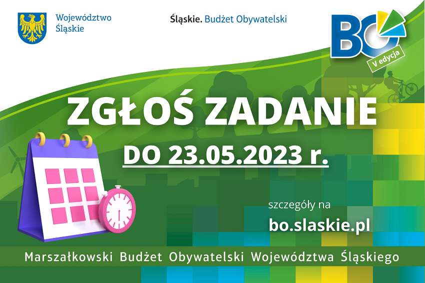 V edycja Marszałkowskiego Budżetu Obywatelskiego Województwa Śląskiego